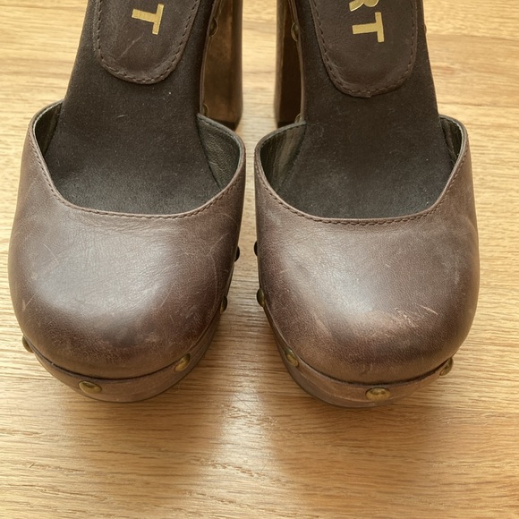 Report Leather Platform Heels - Picture 3 of 5